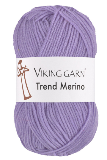 Viking Trend Merino 468 Lys lilla