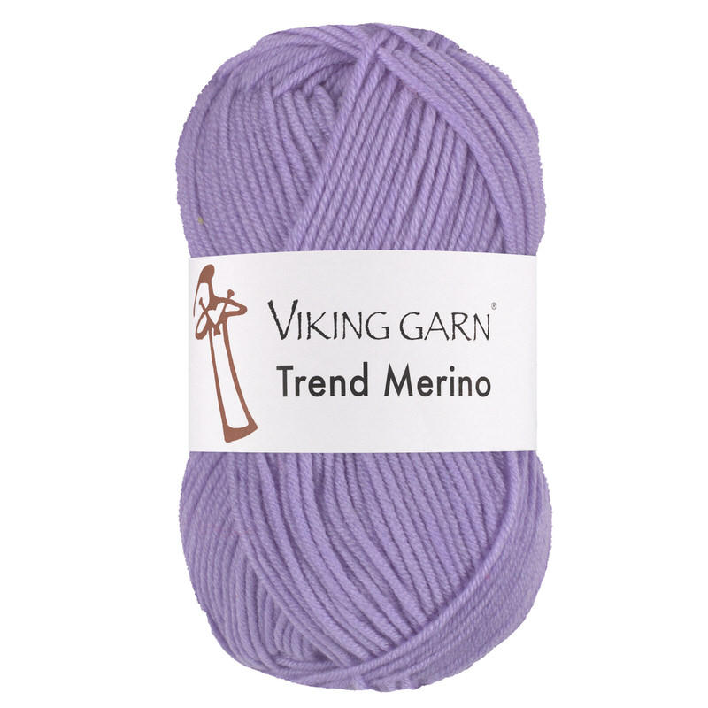 Viking Trend Merino 468 Lys lilla, Merinould, fra Viking