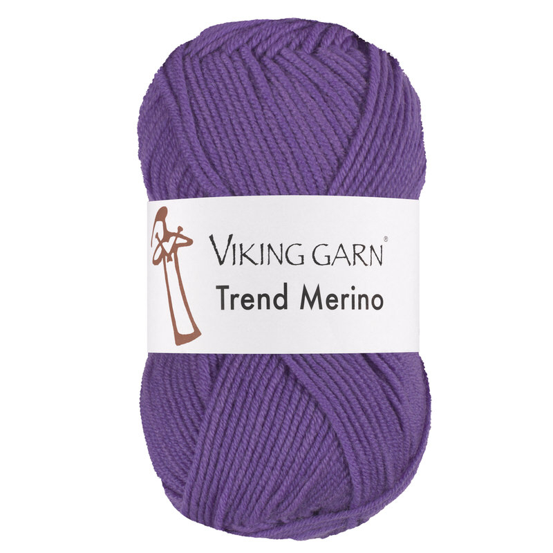 Viking Trend Merino 469 Lilla, Merinould, fra Viking