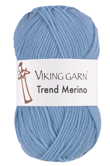 Viking Trend Merino 483 Mellemblå