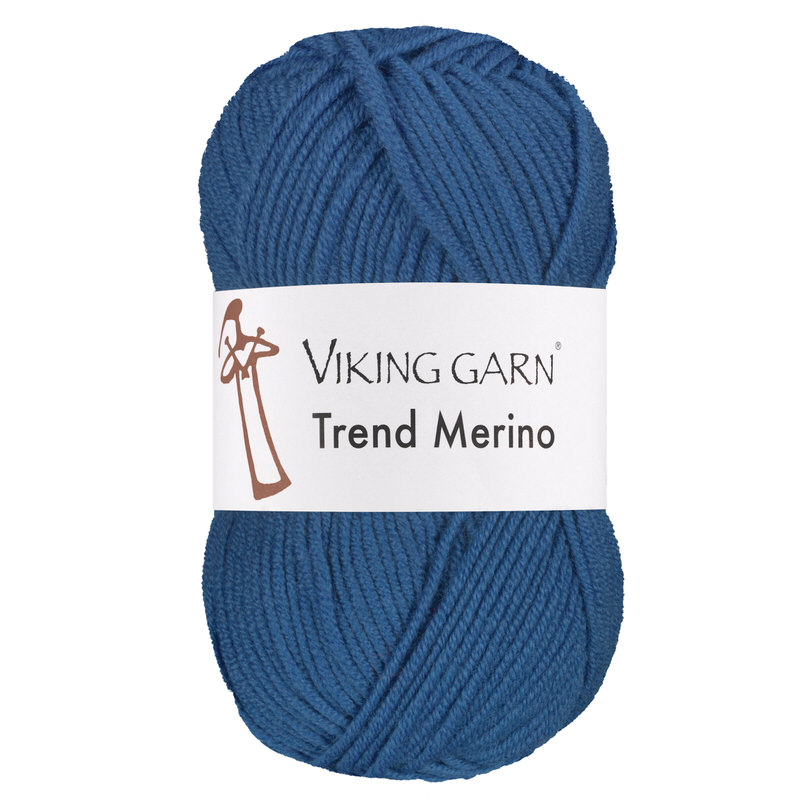 Viking Trend Merino 425 Blå, Merinould, fra Viking billede