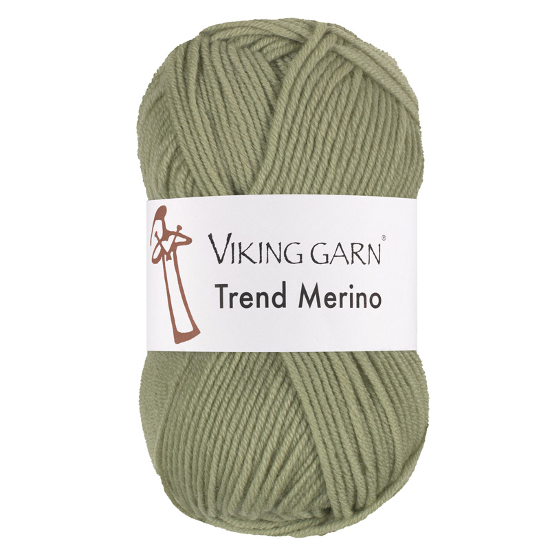 Viking Trend Merino 437 Lys grøn, Merinould, fra Viking