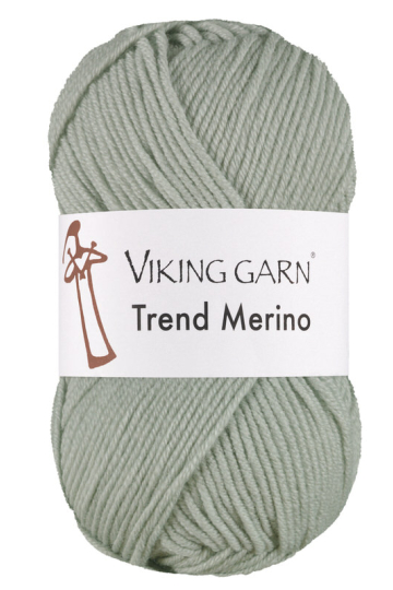 Viking Trend Merino 434 Støvet lys grøn
