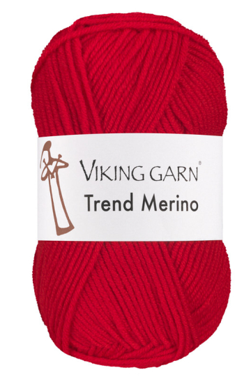 Viking Trend Merino 450 Rød