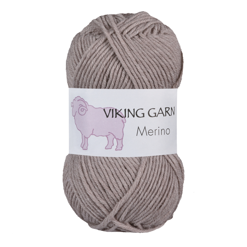 Viking Merino 807 Beige, Merinould, fra Viking