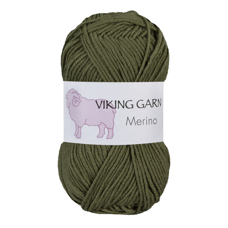 Viking Merino 835 Grøn, Merinould, fra Viking