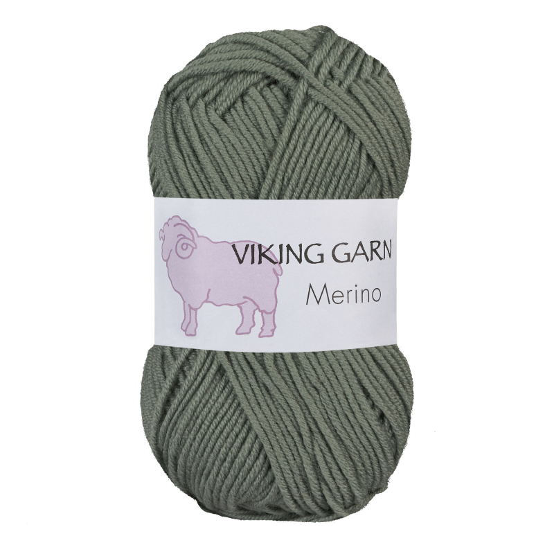 Viking Merino 839 Grågrøn, Merinould, fra Viking billede