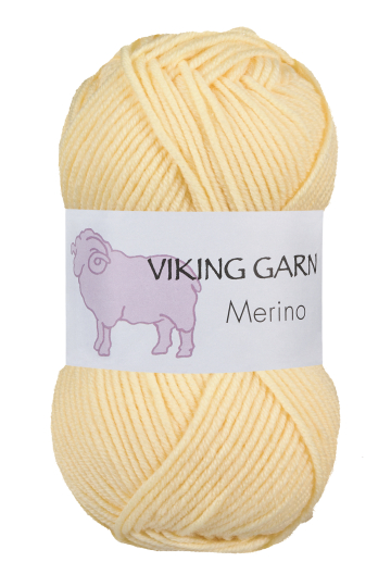 Viking Merino 843 Lys gul