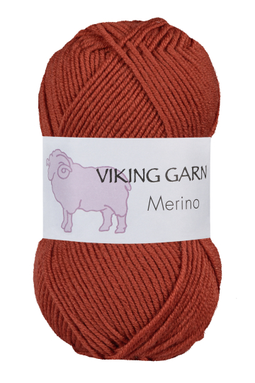 Viking Merino 853 Brændt orange
