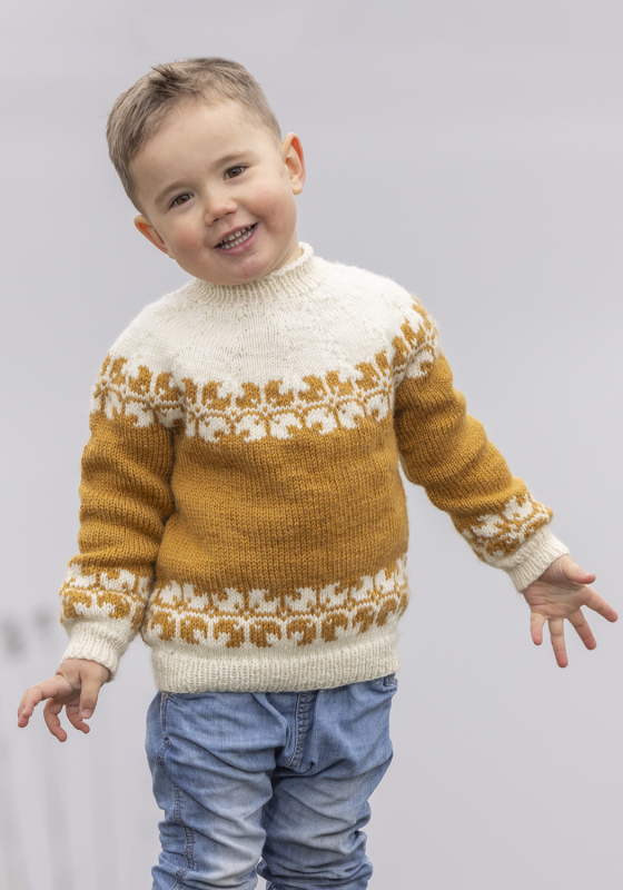 Helle genser - Viking Design 2508-1A Kit - 2 - 12 år - Viking Sportsragg, fra Viking