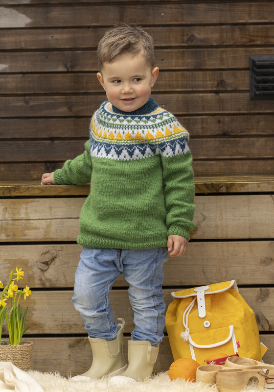 Pibbar genser - Viking Design 2508-6 Kit - 2 - 12 år - Viking Sportsragg, fra Viking