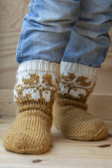 Helle sokker - Viking Design 2508-9A Kit - str 27 - 36 - Viking Sportsragg