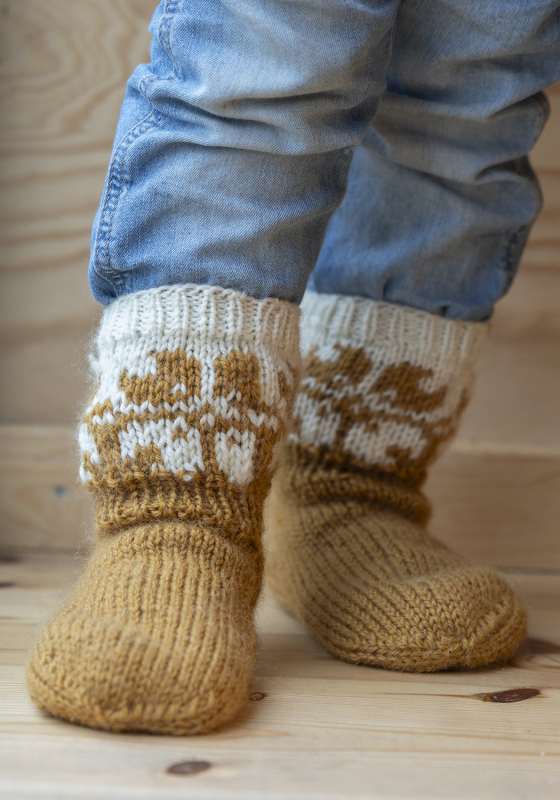 Helle sokker - Viking Design 2508-9A Kit - str 27 - 36 - Viking Sportsragg, fra Viking