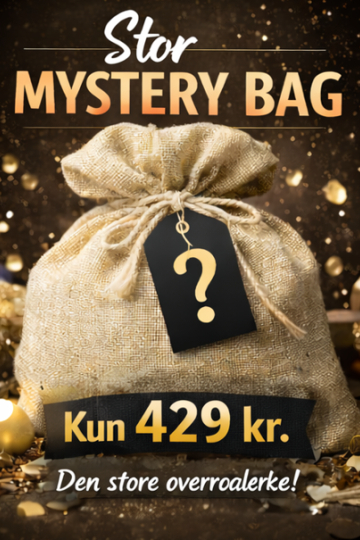 🟡 Mystery Bag – Stor (429 kr.)