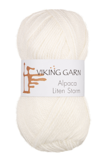 Viking Alpaca Liten Storm 700 Hvid