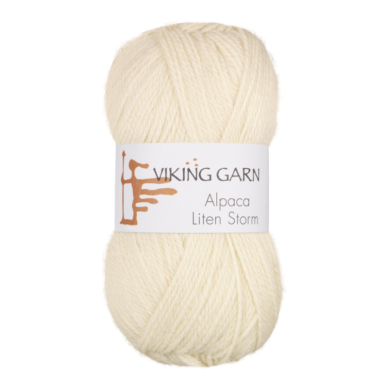 Viking Alpaca Liten Storm 702 Natur, Alpaca / Merino uld, fra Viking billede