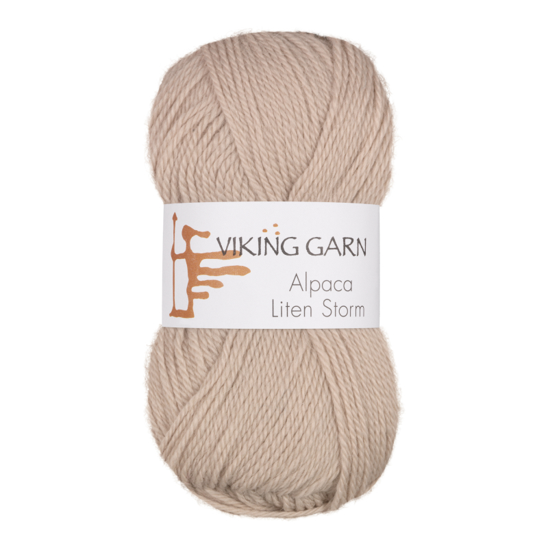 Viking Alpaca Liten Storm 706 Sand, Alpaca / Merino uld, fra Viking billede