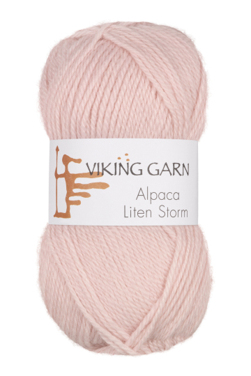 Viking Alpaca Liten Storm 764 Pudderrosa