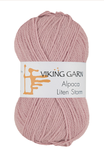 Viking Alpaca Liten Storm 766 Lys rosa