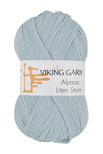 Viking Alpaca Liten Storm 721 Lys blå