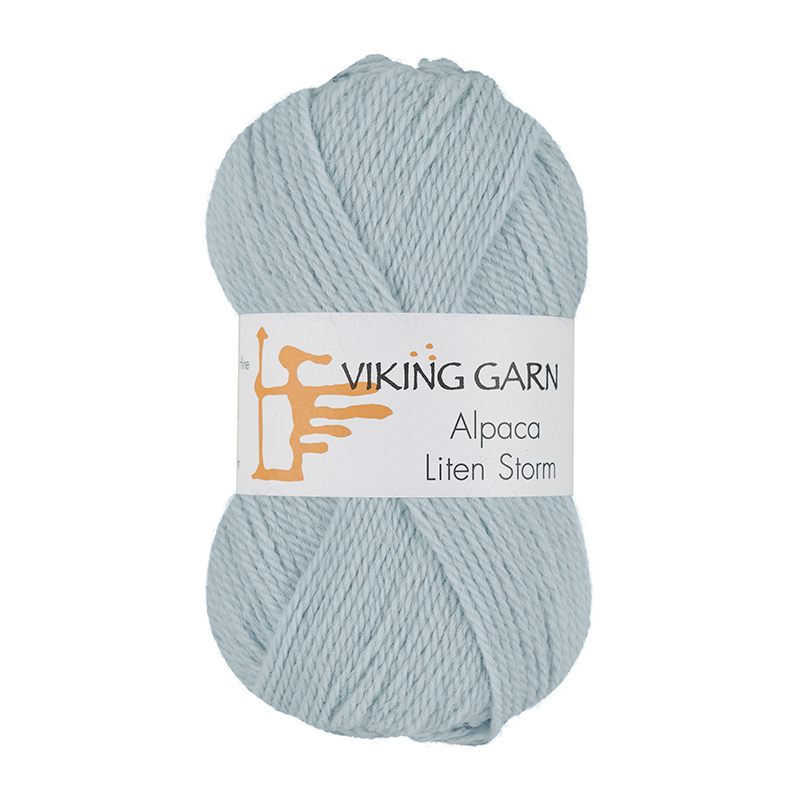 Viking Alpaca Liten Storm 721 Lys blå, Alpaca / Merino uld, fra Viking billede