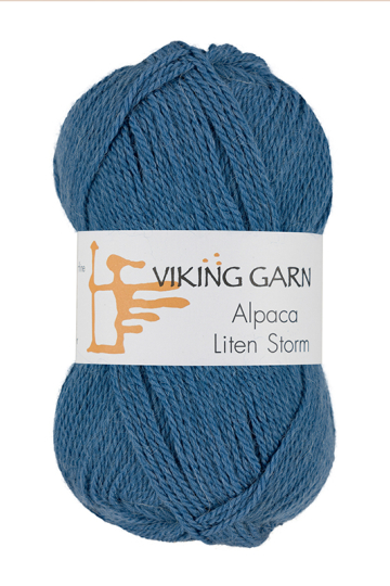 Viking Alpaca Liten Storm 724 Mellemblå