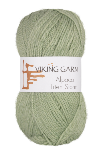 Viking Alpaca Liten Storm 737 Mintgrøn