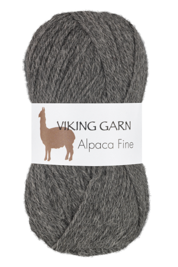 Viking Alpaca Fine 615 Grå