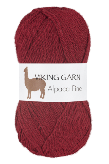 Viking Alpaca Fine 658 Burgunder