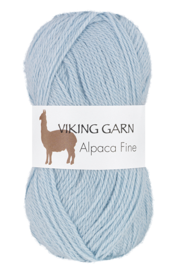 Viking Alpaca Fine 624 Lys blå