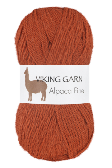 Viking Alpaca Fine 654 Brændt orange
