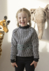 Zebra genser - Viking Design 2401-11 Kit - 1 - 12 år - Viking Baby ull 