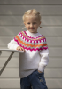 Røsslyng genser - Viking Design 2430-6C Kit - 2 - 12 år - Viking Trend Merino