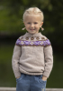 Marihånd genser - Viking Design 2430-9A Kit - 2 - 12 år - Viking Trend Merino