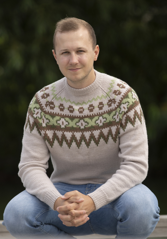 Marihånd genser - Viking Design 2430-10A Kit - XS - XXL - Viking Trend Merino, fra Viking