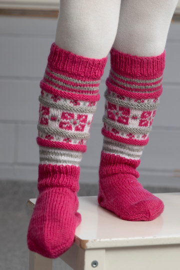 Petra sokker - Viking Design 2110-2 Kit - str 24 - 39 - Viking Frøya