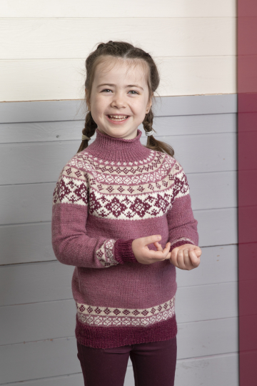 Andrea genser  - Viking Design 2110-7 Kit - 2 - 12 år - Viking Frøya