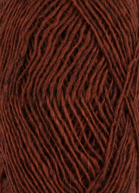 Ístex Fjallalopi - 3061 Ribs rødislandsk gar, Islandsk Uldgarn, fra Istex