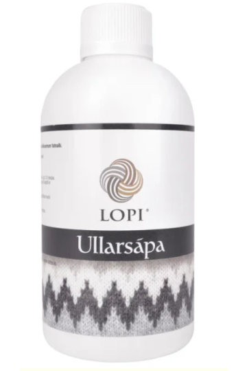 Lopi Uldsæbe – 500 ml. Specialsæbe til vask af uldtøj og garn