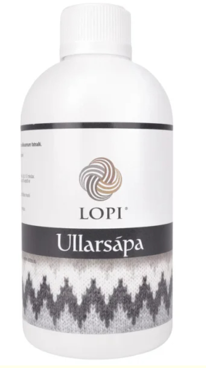 Lopi Uldsæbe 500 ml. Specialsæbe til vask af uldtøj og garn, fra Istex