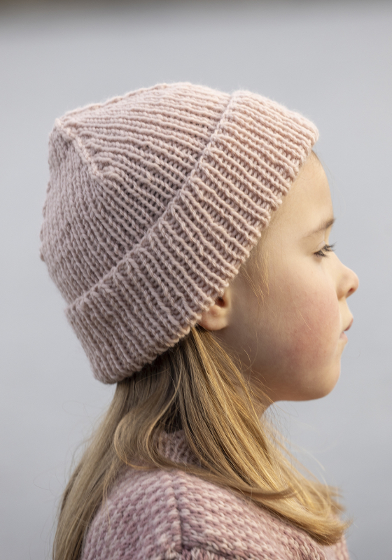 "Morgondis" Hue - Viking Design 2525-2A Kit - 2 - 12 år - Viking Eco Highland Wool, fra Viking