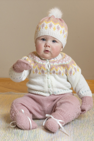 Linde sæt - Viking Design 2506-2C Kit - 1 - 24 mdr - Viking Baby ull