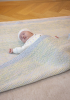 Lunden tæppe - Viking Design 2506-7 Kit - 100x100 cm - Viking Baby ull