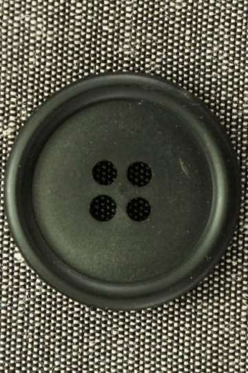 Sort 4 huller plastik knap 23 mm