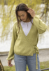 Slå om cardigan - Viking Design 2610-1B Kit - XXS-XXL - Viking Bamboo