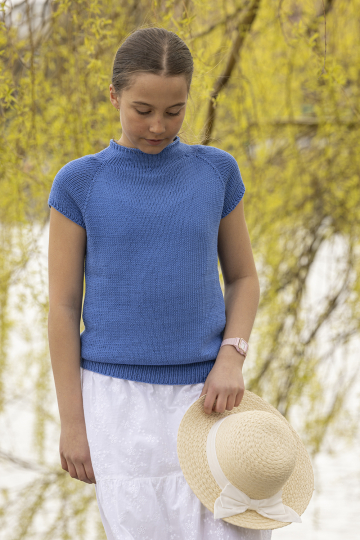 Flow top - Viking Design 2610-8 Kit - 2-12 år - Viking Bamboo