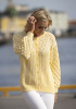 "Melang" Cardigan - Viking Design 2612-7B Kit - XS - XXL - Viking Bambino