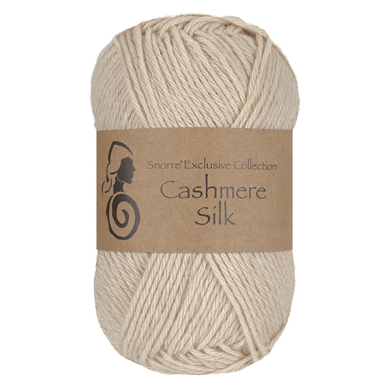 Viking Snorre Cashmere Silk - 600 Vanilje, Kashmir/silke, fra Viking