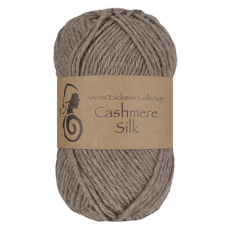 Viking Snorre Cashmere Silk - 608 Hassel, Kashmir/silke, fra Viking