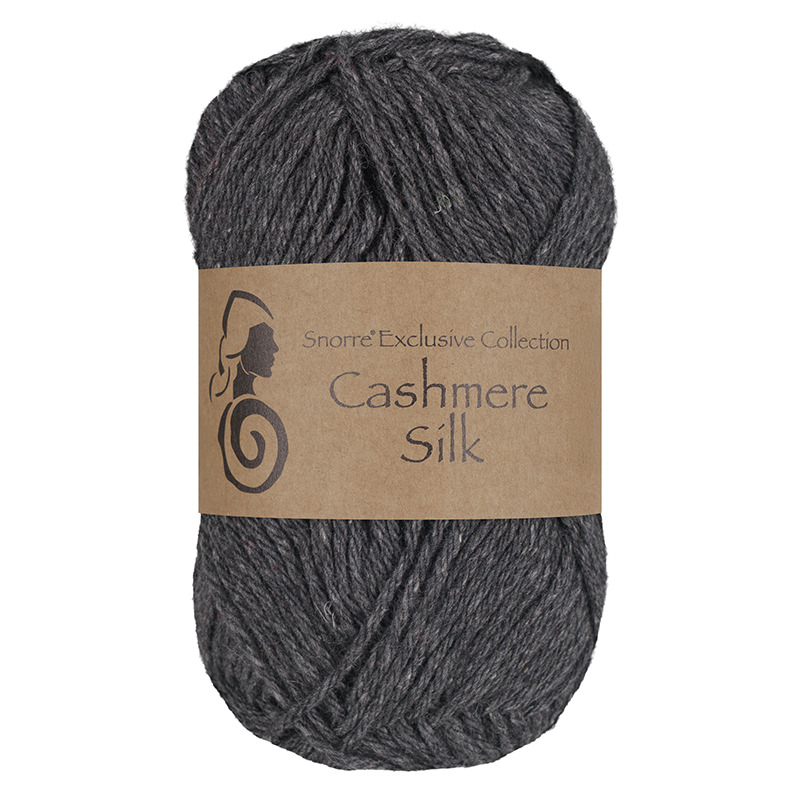 Viking Snorre Cashmere Silk - 615 Granit, Kashmir/silke, fra Viking